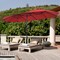 Costway 15FT Double-Sided Twin Patio Umbrella Sun Shade Outdoor Crank Market Base Beige/Coffee/Grey/Orange/Navy/Turquoise/Wine